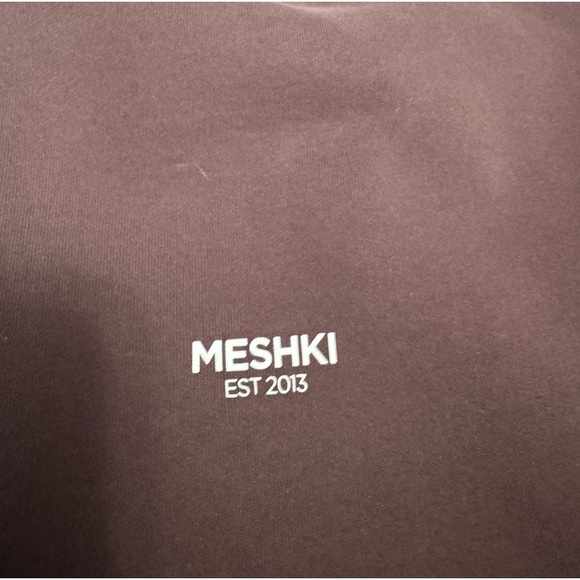 Meshki Brown Oversized Hoodie - Picture 3 of 6